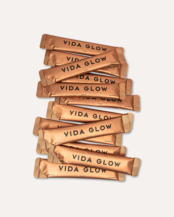 Natural Marine Collagen Sachets - Mocha-Vida-Glow-Australia