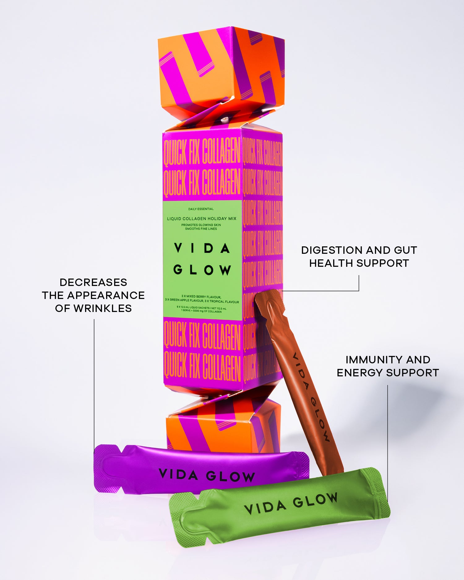 Liquid Collagen Holiday Mix Bon Bon