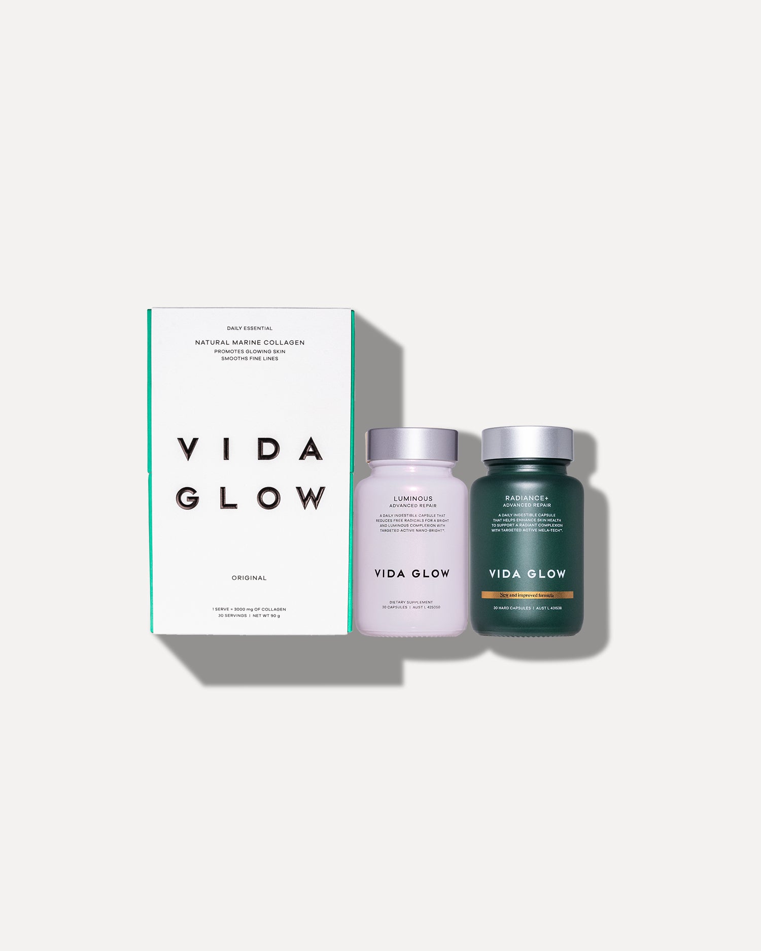 Natural Marine Collagen Sachets - Original | Vida Glow AU