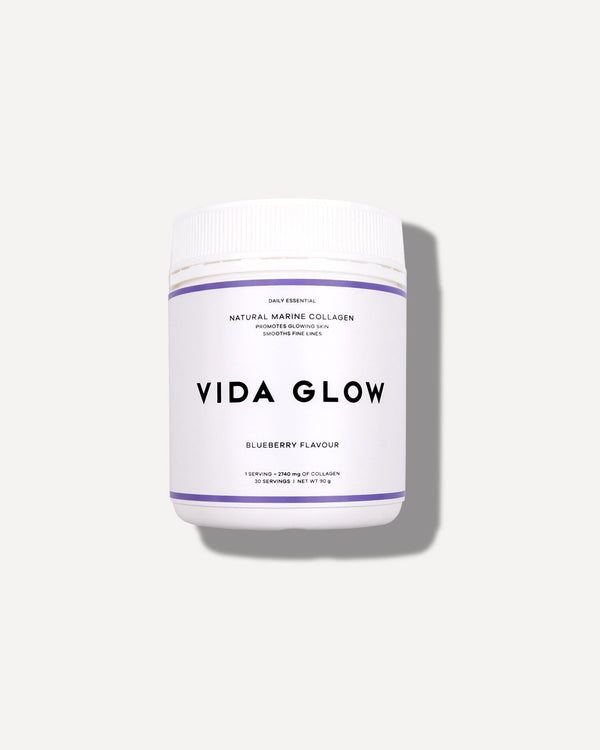 Vida-Glow-Natural Marine Collagen Powder 90G - Blueberry-Vida-Glow-Australia